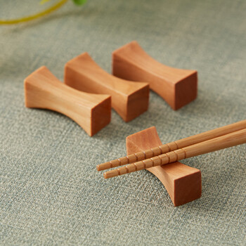 Nitori yideli home furnishing chopstick holder japanese-style wooden chopstick sleeper chopstick pillow 4 pack lbr
