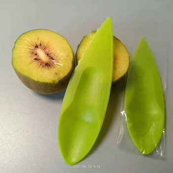 He jiagong's kiwi fruit eating tool, kiwi fruit opening tool, kiwi fruit opener spoon, 10,000 pieces individually packaged e-commerce, 2 fruit openers