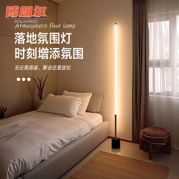 Brauner floor lamp living room bedroom bedside lamp internet celebrity atmosphere lamp reading lamp street lamp minimalist sofa study standing lamp