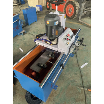 Large fully automatic electromagnetic suction cup chipper knife plastic crusher crushing blade rotary cutter high precision knife sharpening machine 800 type automatic knife sharpening machine (steel plate body)