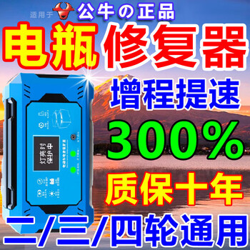 Battery repairer fully automatic repair genuine electric vehicle special intelligent pulse activation repair charger universal 25 models *ui* all-purpose repair + store manager recommendation