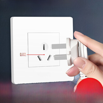 Bull 10a three-hole socket type 86 three-eye 3 three-plug three-wire type 86 wall-mounted household 10a