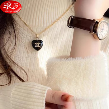 Langsha half-turtleneck sweater for women in winter thickened velvet bottoming shirt with 2025 new all-in-one velvet knit top versatile off-white s recommended 70--95 pounds