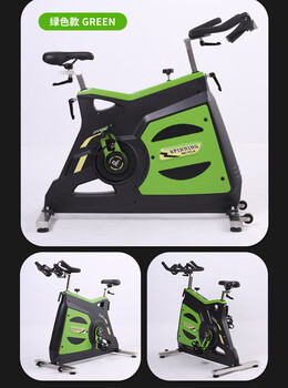 Xinzhen spinning exercise bike 13kg flywheel commercial household all-inclusive silent personal training studio fitness training third generation green
