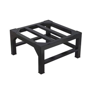 Pick-up cat washing machine base fully automatic washing machine elevated shelf refrigerator bracket thickened ultra-stable high temperature paint black thickened width 50 depth 50 height 30 cm