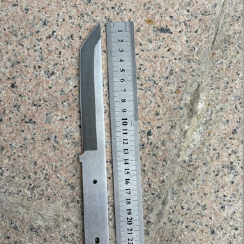 M390 powder steel knife blade m390 knife blade hardness 61 rust-proof fine room melon and fruit knife white 12cm