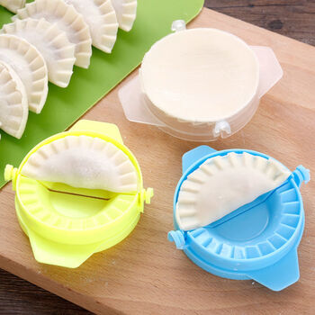 Kuiying household stainless steel dumpling wrapper mold cake ring baking press mold dumpling making machine (4 pieces