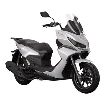 Secoron rt150s urban all-round flat scooter, extremely fast white version