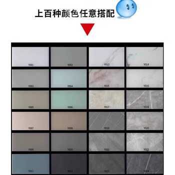 Kaooseen kitchen cabinet door self-installation custom framed punch-free stove door panel aluminum alloy glass crystal steel kitchen cabinet door customization factory direct *customized according to drawings