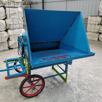 Clcey136 caliber rape thresher, sorghum, wheat and soybean thresher, double drum with fan and vibrating screen. type 136 host wheel delivery