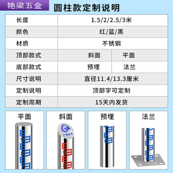 Fengxi stainless steel water level ruler, aluminum alloy water level ruler, reservoir river enamel water ruler, pool observation scale measurement, cylindrical model customization instructions, non-refundable and non-exchangeable