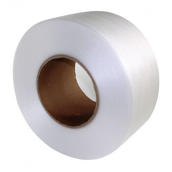 Packing machine fully automatic strapping manufacturer 5mm rolled pp plastic for 6000 meters 11 wide 0.5 thick 5000 meters transparent white