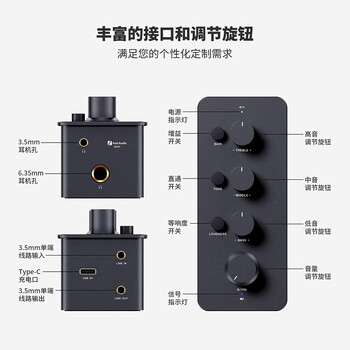 Fosi audio sk02 desktop decoding headphone amplifier preamplifier integrated desktop headphone power amplifier sk01 sk01 black headphone amplifier preamp integrated