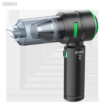 Ai style portable car bracket 360 brushless motor car vacuum cleaner charging household high power vacuum cleaner small portable black high power brushless handheld vacuum cleaner