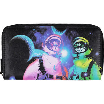 Concept oneconcept one zipper wallet, catstronaut, galaxy various colors