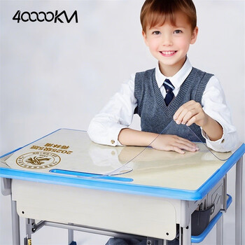 Forty thousand kilometers desk mat desk study odorless desk special waterproof anti-pen mark primary school students transparent children's writing desk soft glass