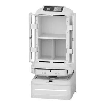 Yunji up hotel delivery robot split robot hotel office building intelligent multi-functional pure white yunji up split robot