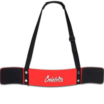 Oimg aluminum alloy bicep training plate arm fixed support curl plate dumbbell bar arm exerciser red