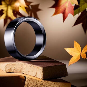 Others nfc microcrystalline ceramic high-precision monitoring non-invasive blood sugar ring blood pressure heart rate exercise sleep bracelet watch 2025 supreme all-round uric acid blood lipids blood sugar blood pressure version no. 8 finger circumference 57mm 100-120 pounds