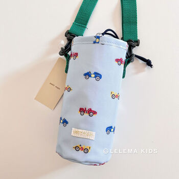 Yusenyi llmpetitmain ultra-light children's thermal and cold water cup cross-body strap direct drinking stainless steel kettle spot cup cover a car non-refundable