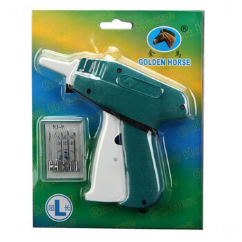 Tag nail gun labeling gun glue needle gun clothing machine trademark gun label gun trademark jinma l extra long (with 6 needles)