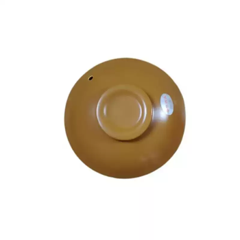 Fantasy earthenware casserole lid single lid household ceramic soup pot shallow pot universal casserole lid chinese medicine pot unglazed pot lid accessories 22cm brown thickened ring lid