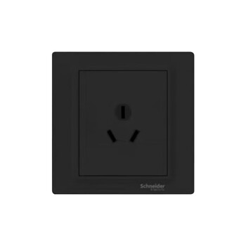 Schneider jingyi series deep space gray three-hole 10a socket a3s426_10s_dg_c1 three-hole 10a socket a3s426_10s_dg_c1 jingyi deep space gray