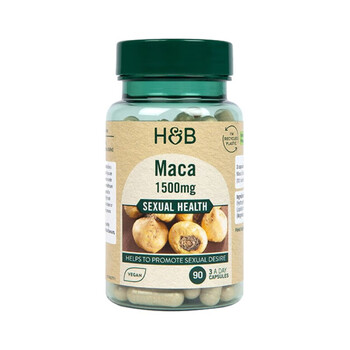 Holland&barrett british original imported hb holland & barrett maca maca capsules 1500mg 90 capsules for men and women sexual health
