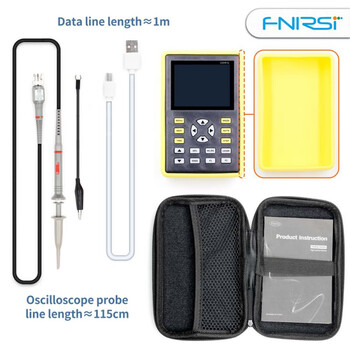 Fnirsi-handheld small mini oscilloscope 100mhz bandwidth 500ms sampling digital portable fnirsi-5012h_english version_english
