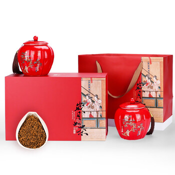 Tangpu black tea wuyishan jinjunmei special grade 250g new tea gift box time like tea spring tea high-end gifts