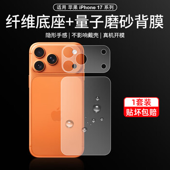 Smorss is suitable for apple 17promax back film iphone17promax frosted mobile phone film new camera film protection base back film anti-fingerprint anti-scratch film
