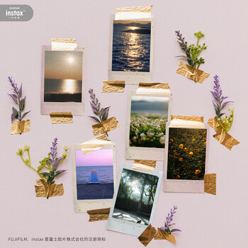Fuji (fujifilm) one-time imaging instax mini photo paper float float photo paper
