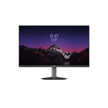 95% new aoc wireless projection computer monitor 27-inch 2k display screen 180hz e-sports low blue light eye protection commercial office notebook external smart phone q27v12xye