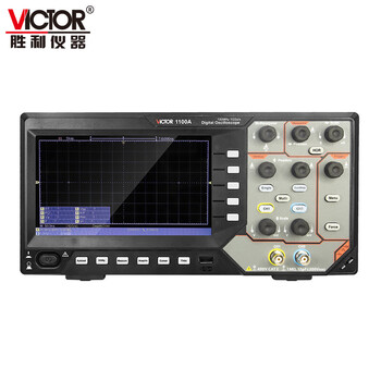 Victory instrument (victor) vc1100a desktop digital oscilloscope dual-channel multi-function signal generator two-in-one vc1100a (100mhz bandwidth 20m storage)