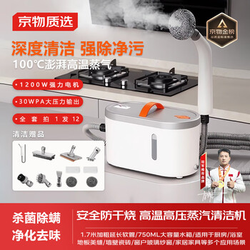 Jingwu high-pressure and high-temperature steam cleaner kitchen range hood air-conditioning cleaning machine household appliances household all-in-one machine multi-functional cleaning tool whole house cleaning artifact high power portable t6 enhanced version whole house cleaning high temperature and high pressure
