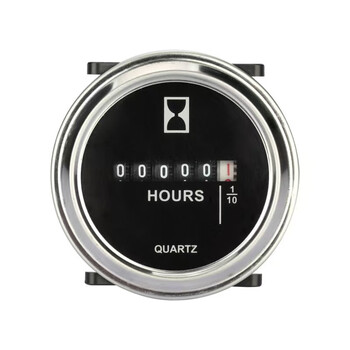 Vkselesh-1 industrial timer fully sealed timer auto parts hour meter engineering vehicle loader hour meter accumulator energy saving stainless steel ac100-250v