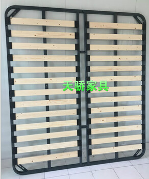 Jiang zhiai solid wood bed board pneumatic hydraulic lattice frame tatami bed frame 1.8 meters 1.35 meters 1.5 meters 1.2 meters lifting 7cm solid wood reinforced lattice frame 1350mm*1900mm
