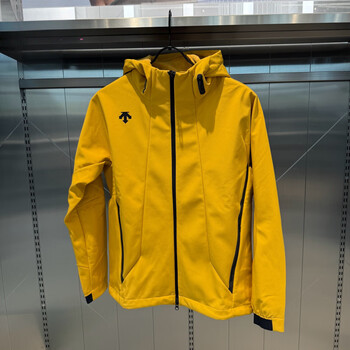 Descente autumn and winter training men's velvet waterproof jacket d4491tjk30 d4491tjk30-mu yellow l _175_96a