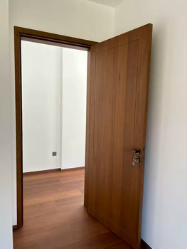 Whole house custom door bedroom door indoor household log wood walnut door room door style villa customization style 1