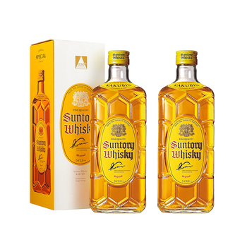 Suntory kakubo japanese blended whiskey wine 700ml*2