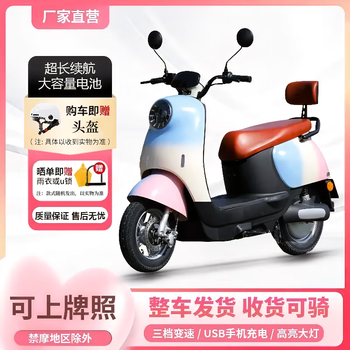 Feiye 20% subsidy for the new national standard electric car little turtle king 72v adult long range battery car electric motorcycle multi-color 60v20.3a complete vehicle rideable + standard configuration