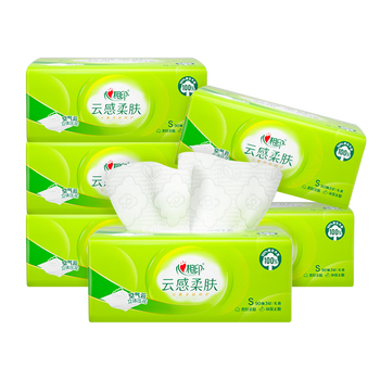 Heart to heart tian xuning recommends tissue paper, napkins, yunsen 3-layer 90 tissue paper * 6 packs s size, facial tissue, toilet paper