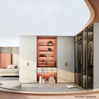 Haier whole house customized wardrobe customized modern simple double-faced wardrobe exclusive package for customers customized 10,000 yuan final payment