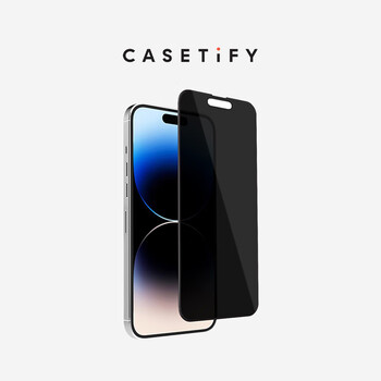 Casetify strong screen protector mobile phone protective film suitable for iphone17/16/15/air/pro/max strong anti-fall and anti-peeping screen protector iphone 17 pro max