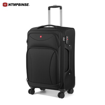 Samsonite oxford trolley suitcase 20 inches boarding suitcase men's canvas suitcase universal wheel women 28 black 20 inches