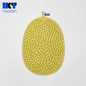 Naokten durian acupressure board for jogging, enlarged and thickened foot massage pad, soothing and activating meridians, indoor in-situ running toe pressure board, green durian (60*40cm)