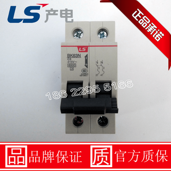 Original supply of korean ls power miniature circuit breaker bk63n-2p 1a~63a 40a