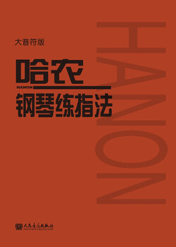 Hanon piano fingering practice (big note version)