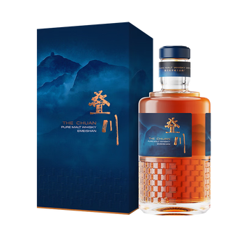 Diechuan the chuan pure malt domestic whiskey emeishan 700ml