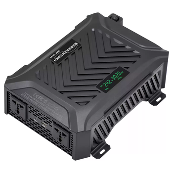 Pure sine wave inverter converted to intelligent identification for high-power trucks, black ty-psw6000 220v12v